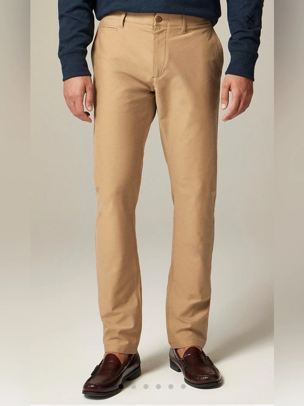 J. CREW 484 Slim-fit tech pant in Savannah‎ Sand Size 29 NWOT $128 CG696